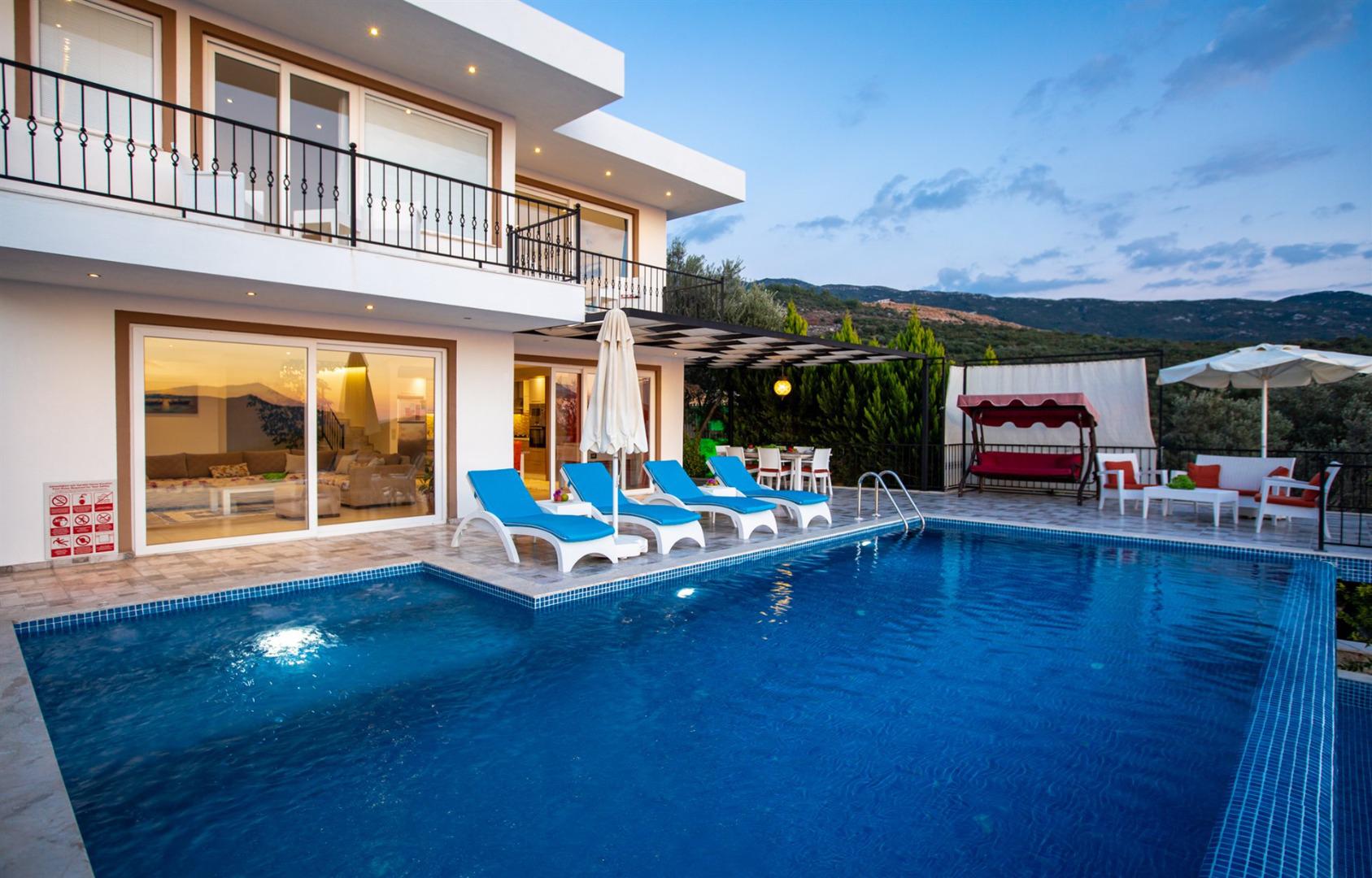 Villa Eslem - Doğa Manzaralı, 5 Kişilik Villa Kiralama