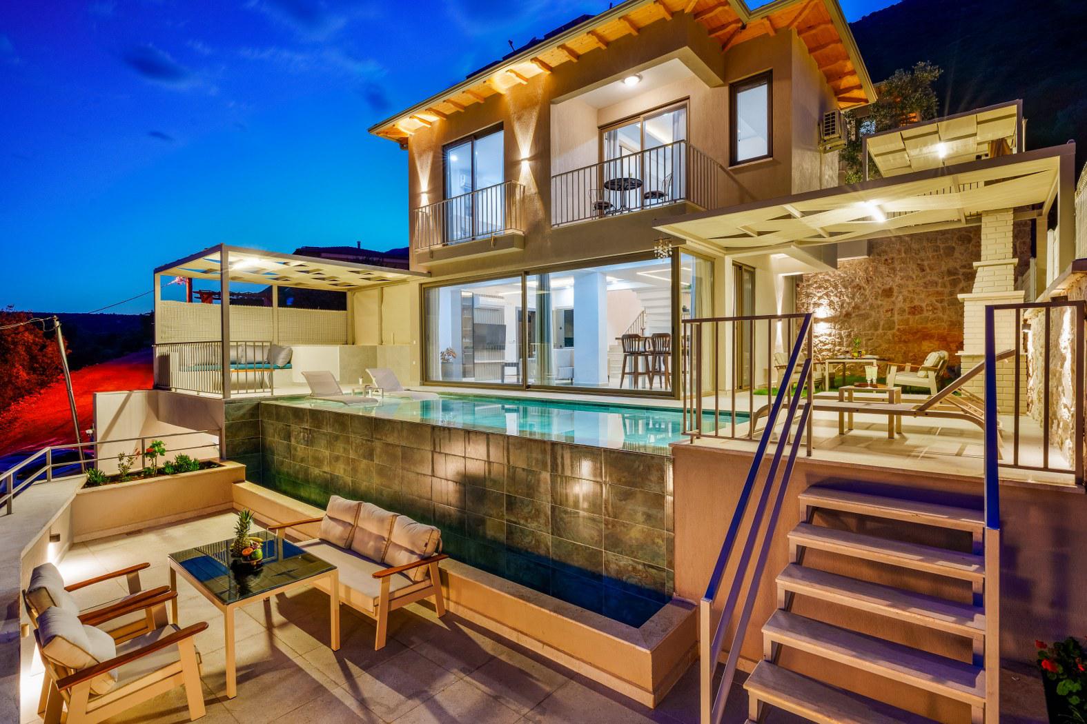 Villa Lumina | Kaş Çukurbağ 4 Kişilik Özel Havuzlu Villa