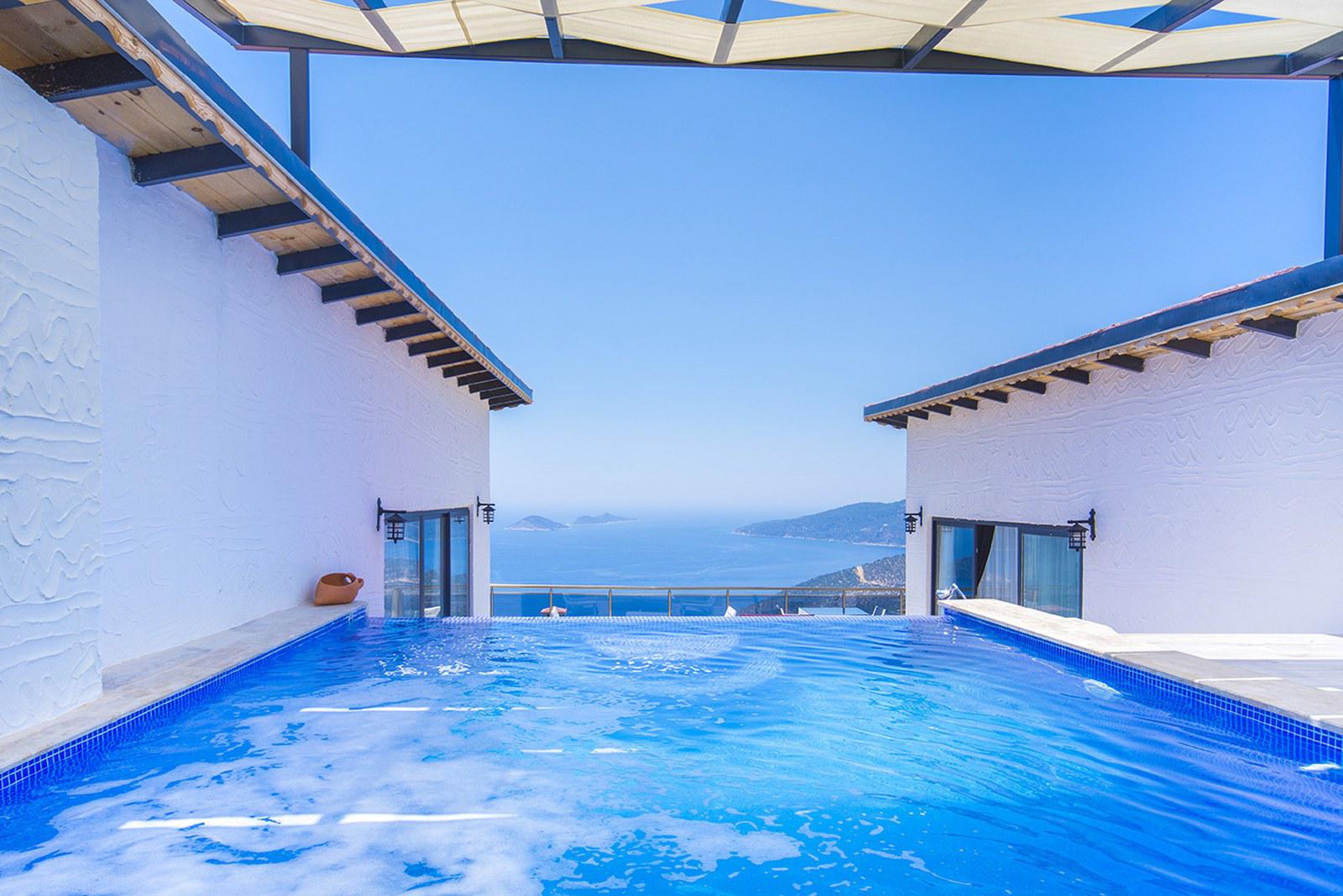 Villa Patika 6 - Hamamlı, Deniz Manzaralı Villa Kiralama |