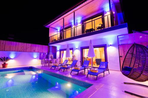 Villa Kaliom - Jakuzili & 4 Kişilik Villa Kiralama