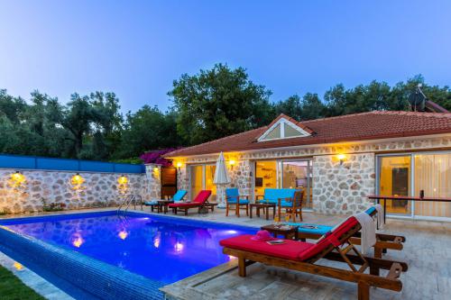 Villa Araf - Muhafazakar, Jakuzili, Langırtlı Kiralık Villa |