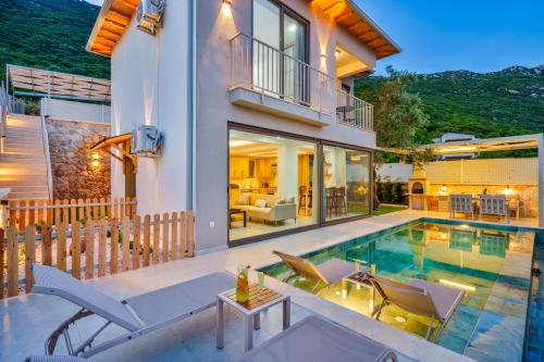 Villa Montella | Kaş Çukurbağ Özel Havuzlu Kiralık Villa